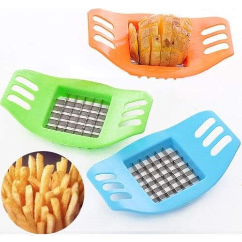 Wholesale French Fry Fries Cutter Potato Vegetable Slicer Tools Chopper Stainless Steel Potatoes Cutting Device Cooking Tools