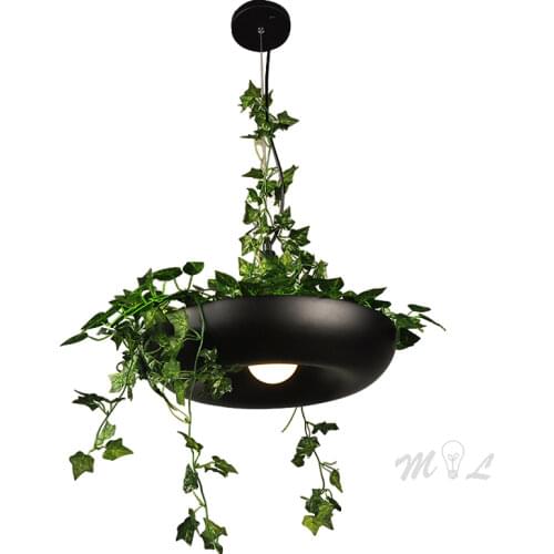 DIY Sky garden Led Lamp Nordic Plant Pendant Lights Home Decor Flower Pot Hanging Lamp Dining Room Restaurant Lighting Fixtures