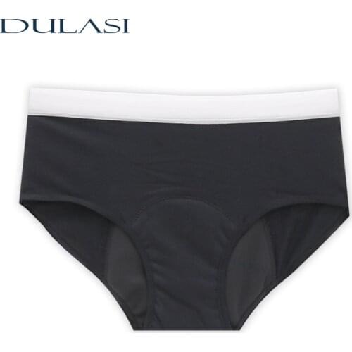 Sexy Menstrual Pants Cotton Leakproof Period Panties For Women High Rise Physiological Underwear Black Underpants Recommend Top