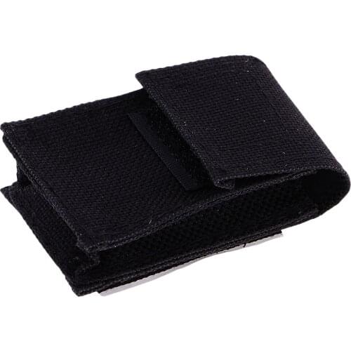 Tooyful 1 Pc Nylon Guitar Bass Active Pickup Battery Cover Bag Holder 9V Compartment