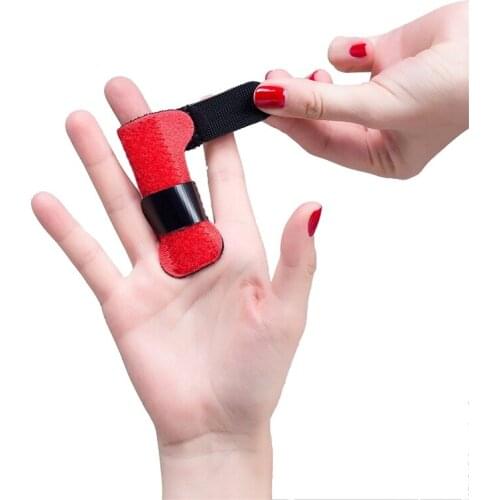 1PCS Finger Guard Sleeve Finger Splint Suit Adjustable Finger Support Brace for Trigger Finger Arthritis and Ligament Pain