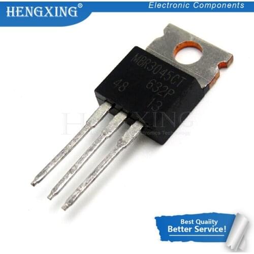 10pcs/lot MBR3045CT MBR3045C MBR3045 TO-220 30A 45V new original In Stock