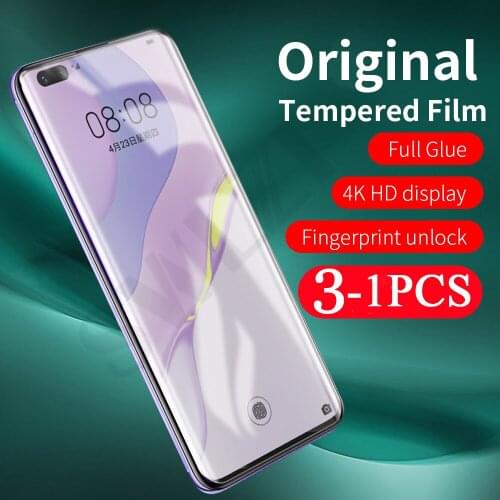 3/2/1Pcs phone screen protector for Huawei nova 5 5i 5Z 5T 6 7 7i 8 SE pro 3 3i 3E 4 4E tempered glass protective film HD Glass