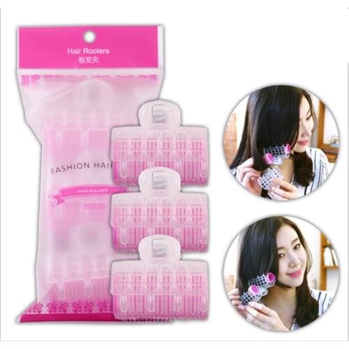 3PCS/Set Self Grip Hair Rollers Set with Plastic Claw, Large Small Hairdressing Curlers Tools for Men, Kids, Women