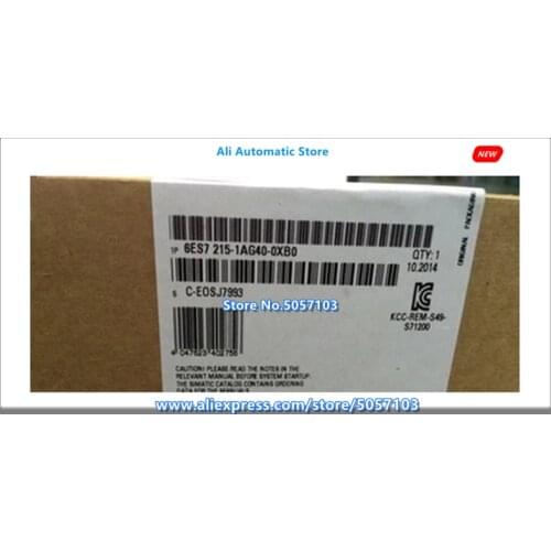 6ES7215-1AG40-0XB0 CPU1215C New PLC Module 6ES7 215-1AG40-0XB0 Boxed