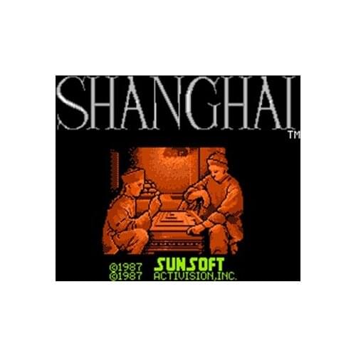 Shanghai Region Free 60 Pin 8Bit Game Card For Subor Game Players