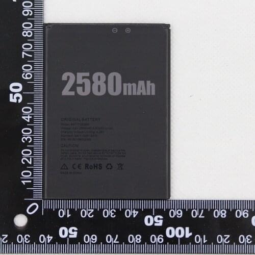 20pcs/lot 2580mah cellPhone Battery BAT17582580 for Doogee X20 2580mAh Lithium Polymer Mobile Phone Internal Replacement Battery
