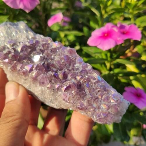 Amethyst Angel Aura Cluster 200g