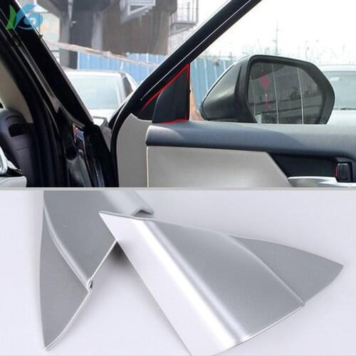 ABS car A pillar decoration cover Sequins car accessories 2018-2019 For Toyota Camry