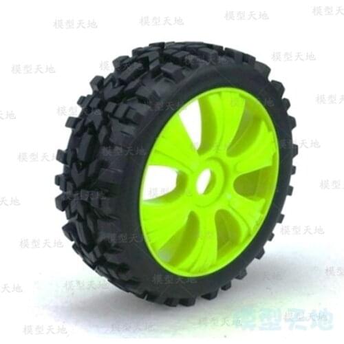 HSP 1/8 off-road vehicles 118MM desert tires 8SC pull short card 17MM wear-resistant sand tires digging tires snow tires 82