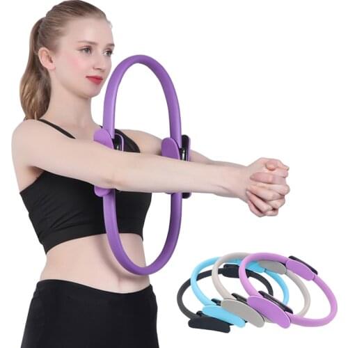 38Cm Yoga Fitness Circle Magic Ring Ladies Professional Training Muscle Pilates Circle Exercise Exercise Accessories Home Gym