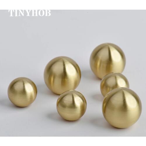 Gold Round shape Solid Brass Cabinet Knobs and Handles Cupboard Wardrobe Vintage Knobs Drawer Pull with Designer baseplate