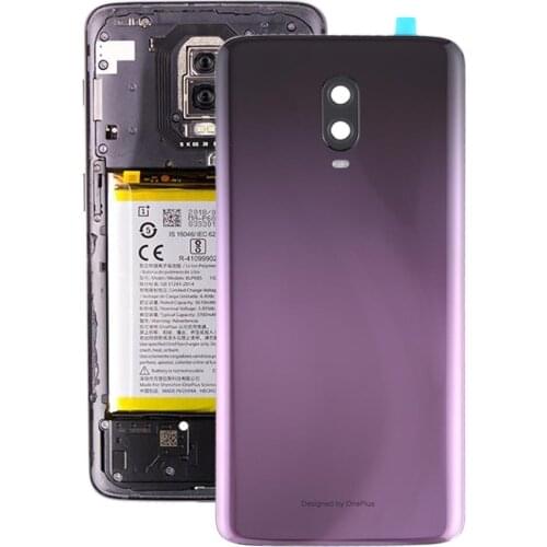 Original Battery Back Cover with Camera Lens for OnePlus 6T