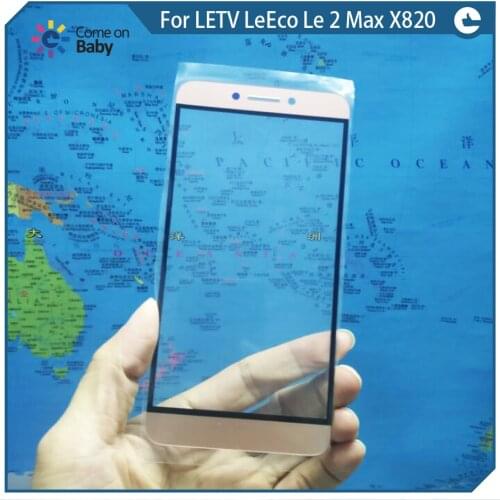 Original For LETV LeEco Le 2 Max X820 Touch Screen Glass Digitizer Front Outer Touch Panel