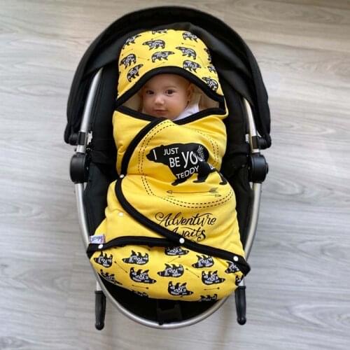 Baby Girls Boys Swaddle Bottom Rolling Bed Newborn Babies Daily Multi-Purpose Use Comfortable Winter Cold Proof Blanket Toddler