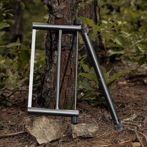 Strong Lightweight Aluminum Frame Detachable Safety Portable Folding Stainless Steel Sharp Saw for Cutting Wood Plastic Bone