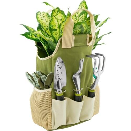 Portable Garden Tool Bag Multifunctional Gardening Tools Carrying Handbag 600D Oxford Fabric Storage Bag Horticultural Tool Bag