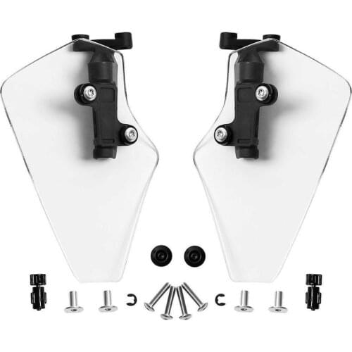 Motorcycle Pair L & R Clear Upper Air Deflector For Honda Goldwing GL1800 GL 1800 2018-2020 18 19