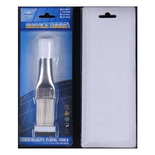 Repair shop tools stainless steel fins comb straight row condenser comb A/C brush tool