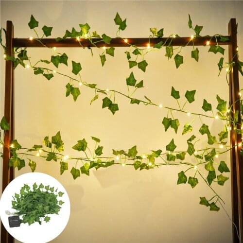 Solar Christmas Led Garland Maple Leaf Fairy Lights New Year 2022 Christmas Ornament Christmas Decorations for Home Navidad 2021
