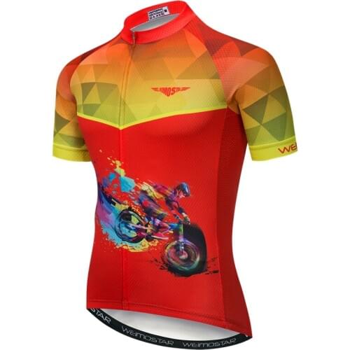 Weimostar mtb Shirts Bicycle Cycling Jersey Team Bike Jersey Shirt Bicycle Cycling Clothing Roupa Ropa Maillot Ciclismo