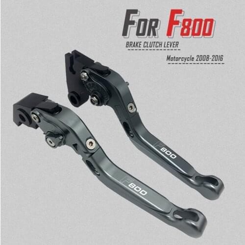 For BMW F800GS Adventure F 800 GS 2008-2016 2015 2014 2013 Motorcycle CNC Adjustable Folding Extendable Brake Clutch Levers