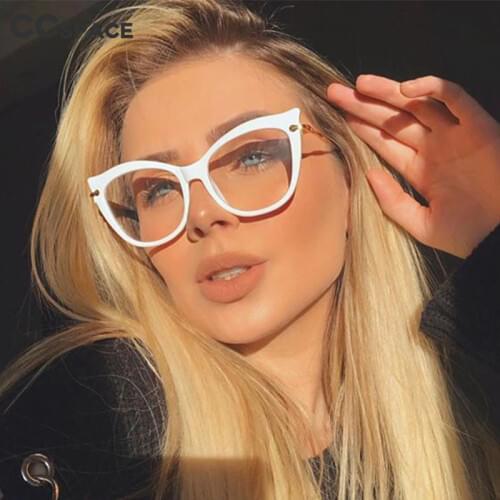 Anti-blue Light Cat Eye Sexy Glasses Frames Men Women Brand Designer Optical EyeGlasses Fashion Eyewear Computer Glasses 45532