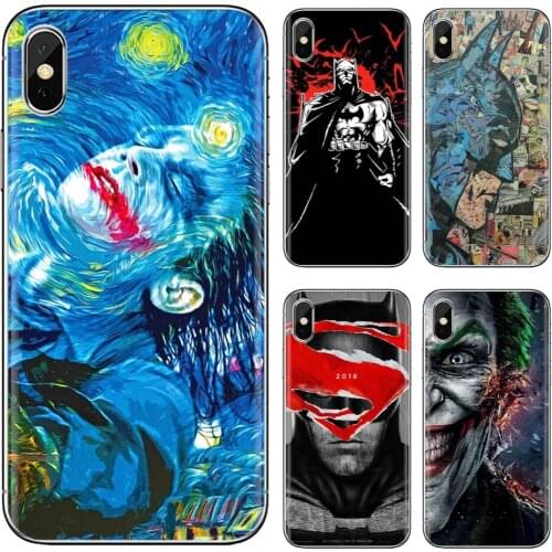 Silicone Cover Bag Joker-super-C-hero-Dc-Comics-Batman For iPhone 10 11 12 Pro Mini 4S 5S SE 5C 6 6S 7 8 X XR XS Plus Max 2020