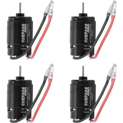 SURPASS HOBBY 550 Brushed Motor 12T/21T/27T/35T for 1/10 RC Off-Road Rock Crawler Climbing Model Car Carbon Spare Parts Motor
