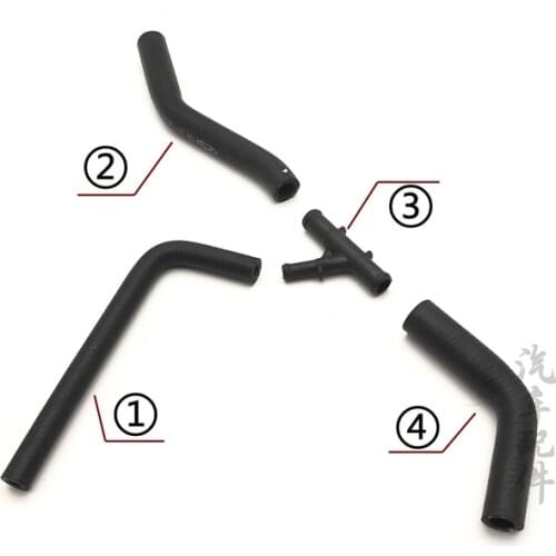 Warm Water Inlet Hose For Chery QQ6 Jaggi A1 Kimo J1 Water Hose Tee S21-1303417/S21-1303811/S21-1303416
