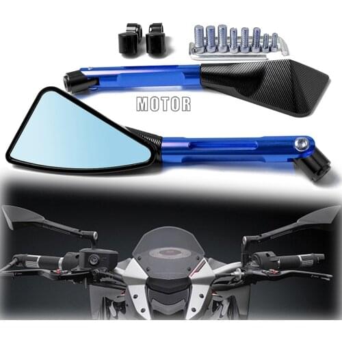 Universal Motorcycle Rearview Mirror moto CNC Side Mirrors For HONDA CB1000R MSX125 CBR600F4i Hornet 250 600 900 GL1500 1800