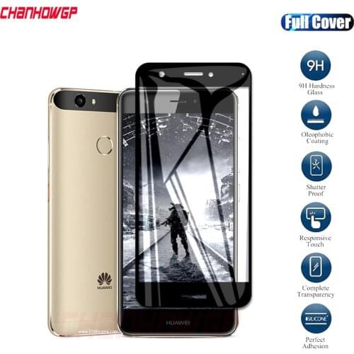 9D Full cover protective glass For Huawei Nova CAN-L01 L11 L02 L12 L13 CAN-L11 CAZ-AL10 TL10 5 inch glass screen protector Film