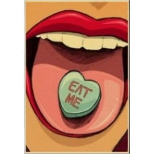 4 Pcs American Women Canvas Paintings Creative Wall Decoration Frameless Pictures Home Decoration Simple Hotel Wall Art Decor