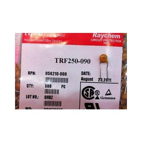 500PCS x TRF250-090 TF090 90MA 250V PTC Resettable Fuse