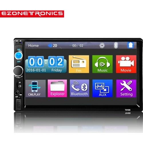 Car Radio Player Mirror Link autoradio 2 din General Car Models 7'' inch LCD Touch Screen Bluetooth auto stereo Rear View Camera