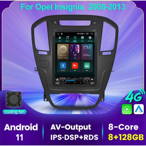 Tesla Screen Android 11 Car Radio Multimedia Player For Opel Insignia Vauxhall Holden CD300 CD400 2008 2009 2010 2011 2012 2013