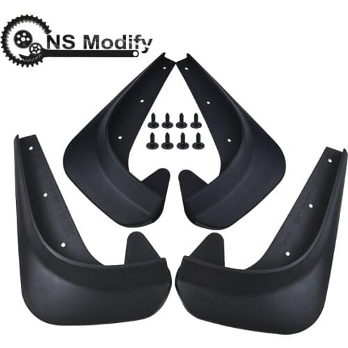 NS Modify Universal Mudflaps Car Fender Mud Guard Splash Flaps Mudguards Front Rear Mudflap Black Car Styling Auto Accessorie