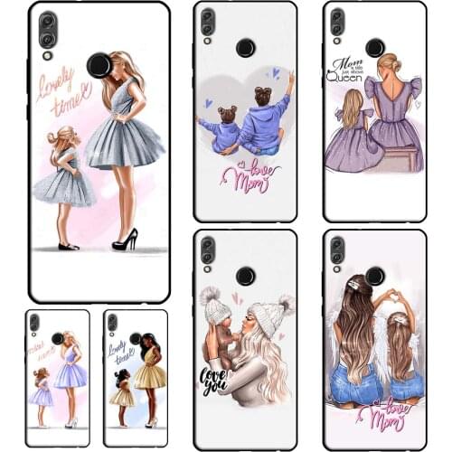 Super Mom Baby Girl Son Daughter Case For Huawei Honor 10i 10X 8 9 10 Lite 20 4C 6C 7A Pro 7X 8X 9X 6A 8A 9A 9S 7C Cover