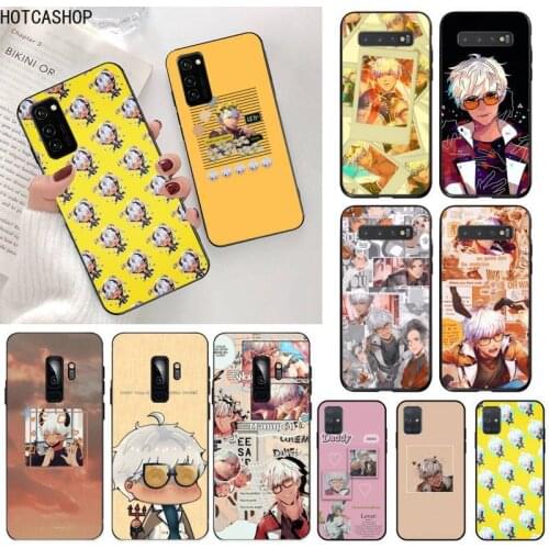 Mammon obey me fanart Phone Case for Samsung S20 plus Ultra S6 S7 edge S8 S9 plus S10 5G lite 2020