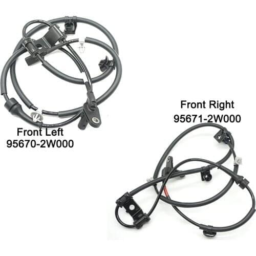MH ELECTRONIC ABS Sensor Front Left Right 95670-2W000 95671-2W000 956702W000 956712W000 For Hyundai Santa Fe For Kia Sorento