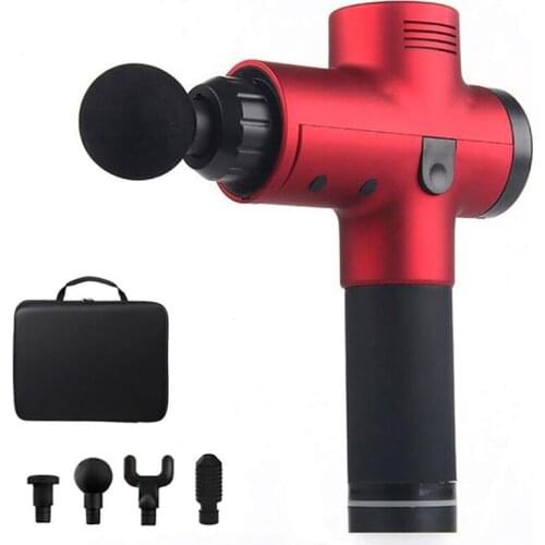 Electric Muscle Massager Therapy Fascia Massage Gun Deep Vibration Muscle Relaxation Fitness Equipment with