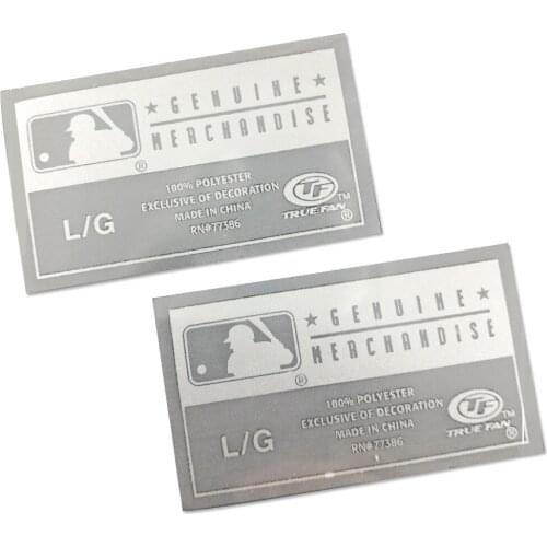 Customized Clothing Thermal Transfer Labels For Underwear Washable Label For T-Shirt Heat Transfer Size Number Tags For Shoes