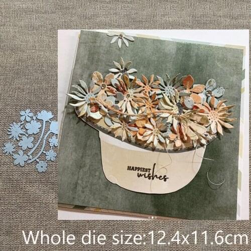 XLDesign Craft Metal Cutting Dies stencil mold flowers set decoration scrapbook Album Paper Card Craft Embossing die cuts