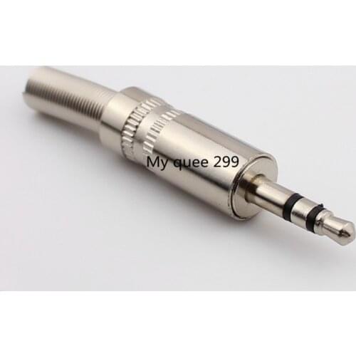 The metal 3.5mm can be wired plug in stereo headphone plug mm plug 5. 35 plug.6 special price
