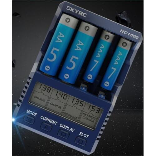 SKYRC NC1500 AAA AA 5 No.7 Ni-MH battery charger NiMH four-way independent charger