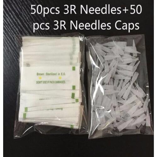Eyebrow Shading 3R Needle Permanent Makeup Needles Agulhas Tatuagem Agujas Para Tatuajes Microblade Eyebrows With Tattoo Tips