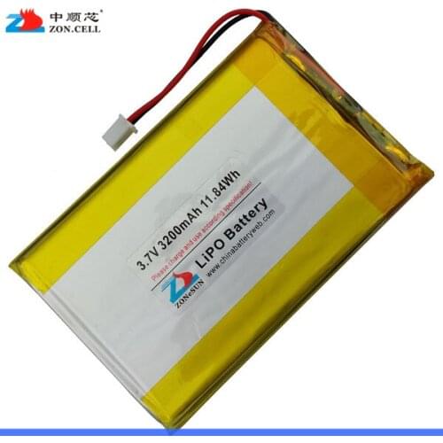 Shipping in core 3200mAh 435895 intelligent navigator Home Furnishing 3.7V lithium polymer battery 456095 Rechargeable Li-ion Ce