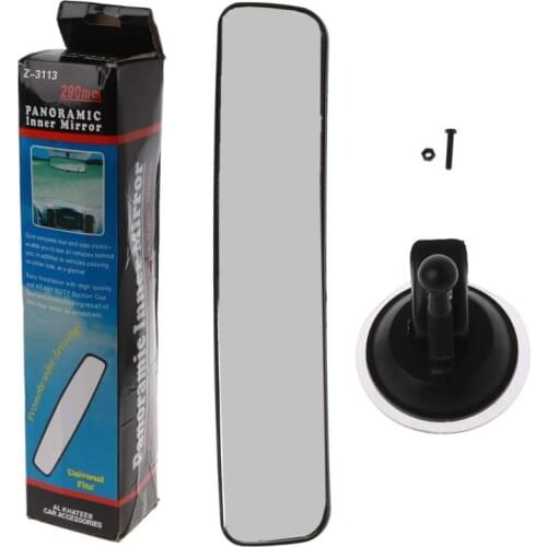 Universal Rear View Side Mirror Wide Angle Adjustable Suction Car Interior Decor Advanced mirror surface treatment