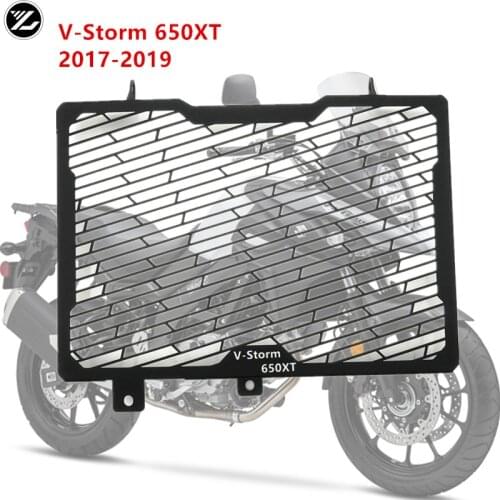 For SUZUKI Vstrom V-STROM 650XT 650 XT 2017 2018 2019 2020 Motorcycle Radiator Guard Grille Cover Grill Covers Protector