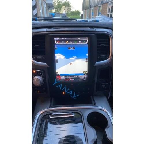 Vertical Screen Car GPS Navigation car stereo Radio Player For-dodge RAM 2013-2017 car Android multimedia system audio player